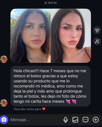 LIFTER 3D - CREMA TENSORA, PROLONGADOR DE BOTOX
