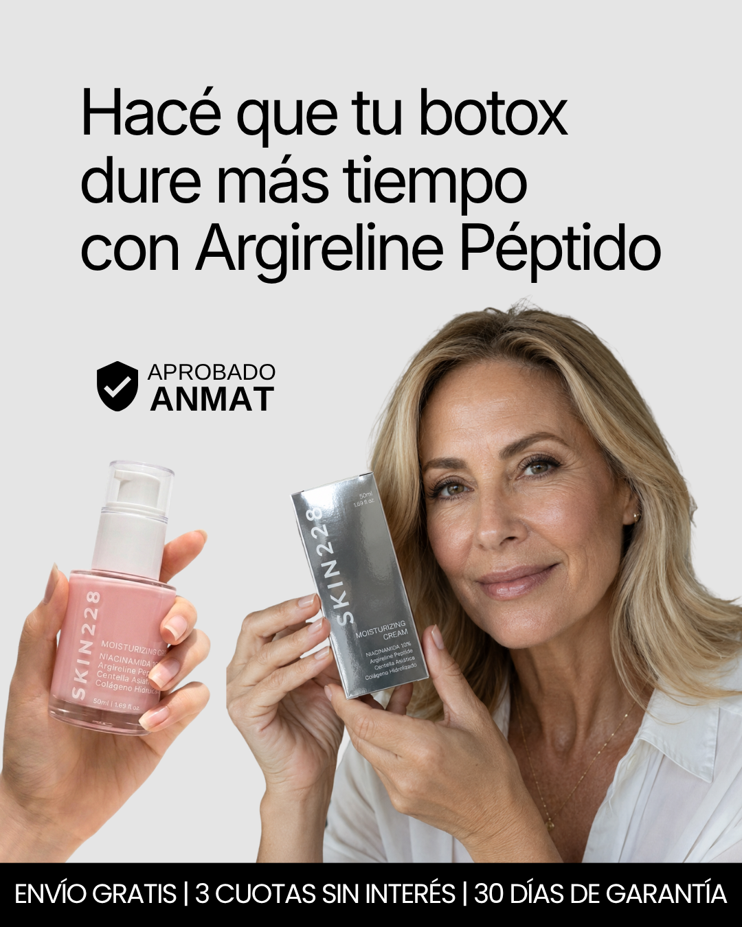 LIFTER 3D - CREMA TENSORA, PROLONGADOR DE BOTOX