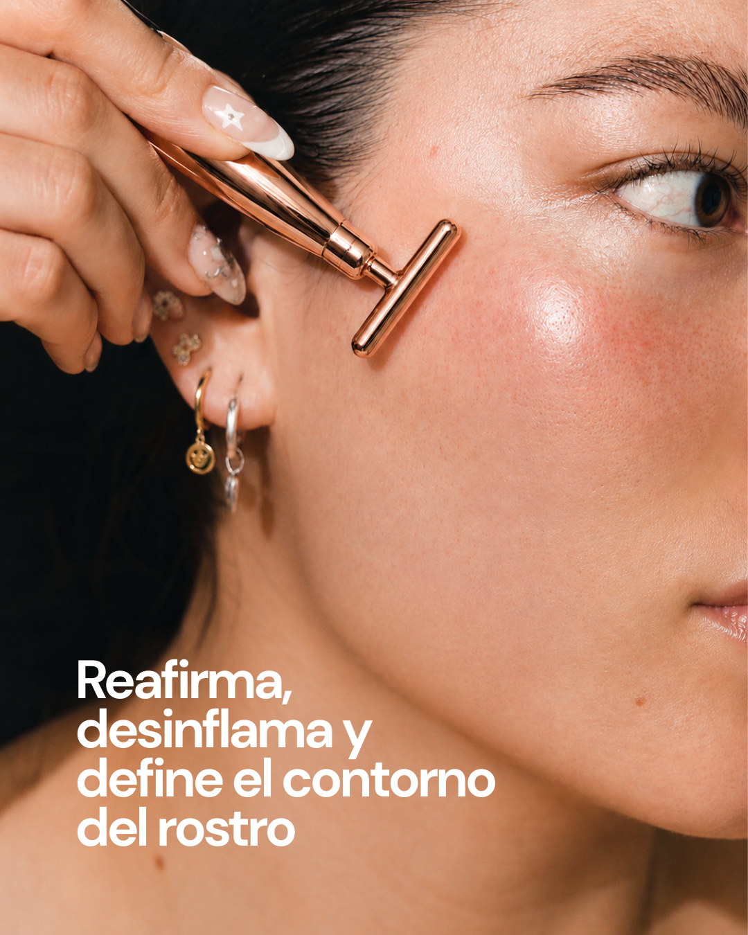 Masajeador de Drenaje Linfático | Oro Rosa