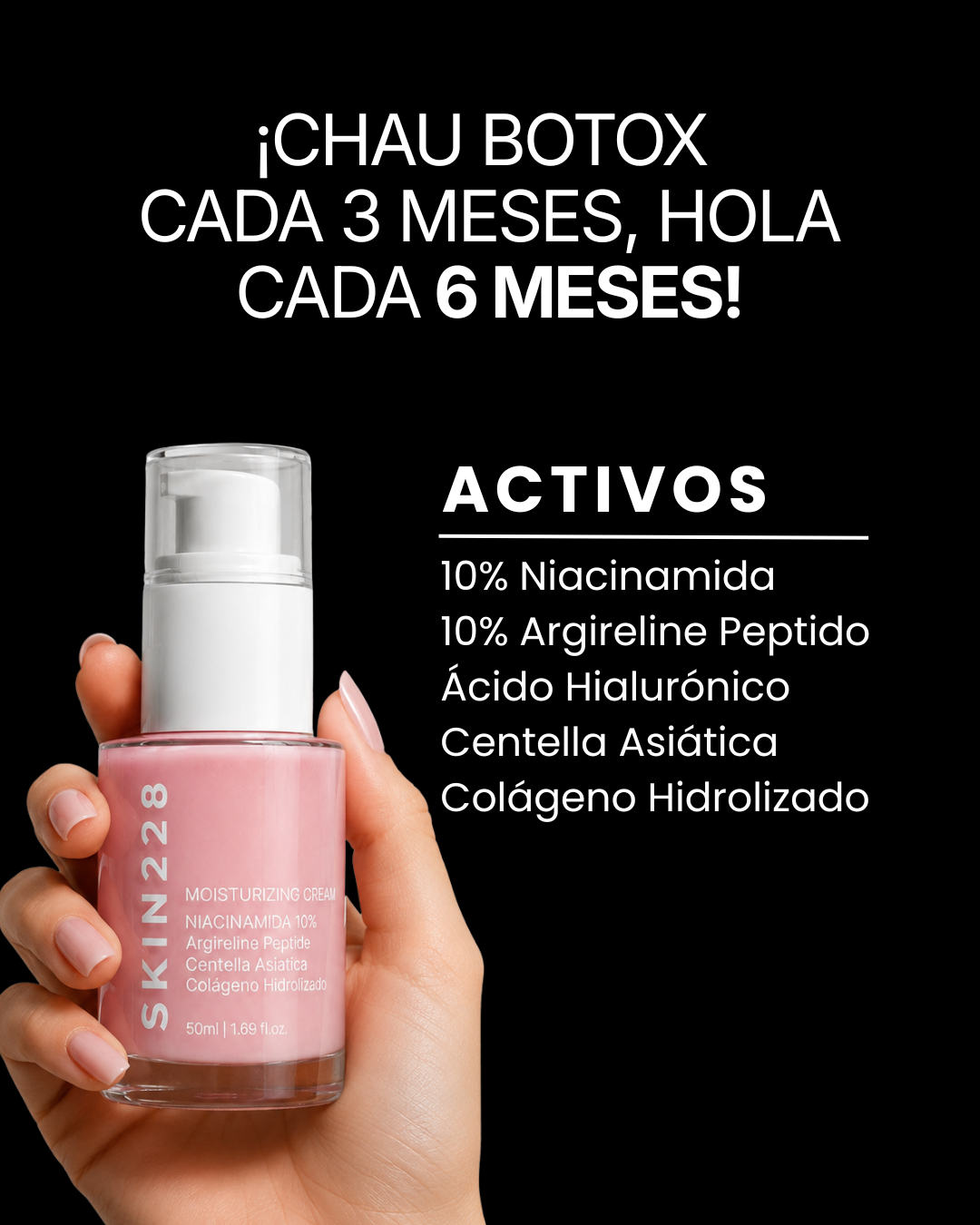 LIFTER 3D - CREMA TENSORA, PROLONGADOR DE BOTOX