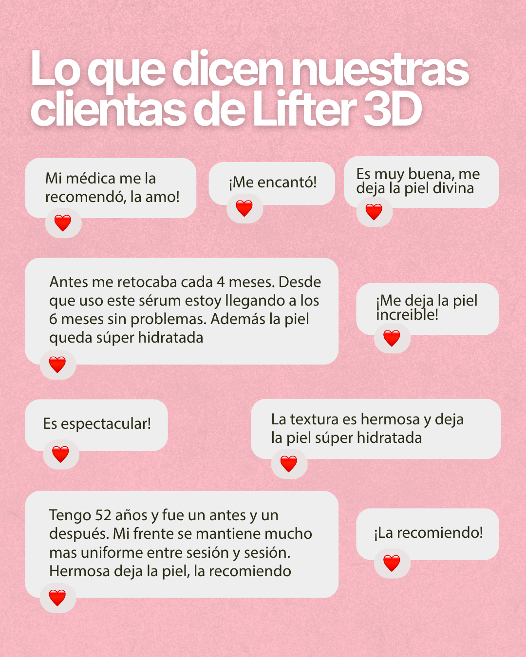 LIFTER 3D - CREMA TENSORA, PROLONGADOR DE BOTOX